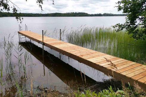 Pylväslaituri Napero 5x1,2 m